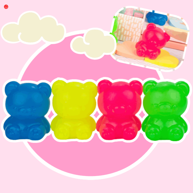 Kawaii Gooshy Mooshy Bear Sensory Toy