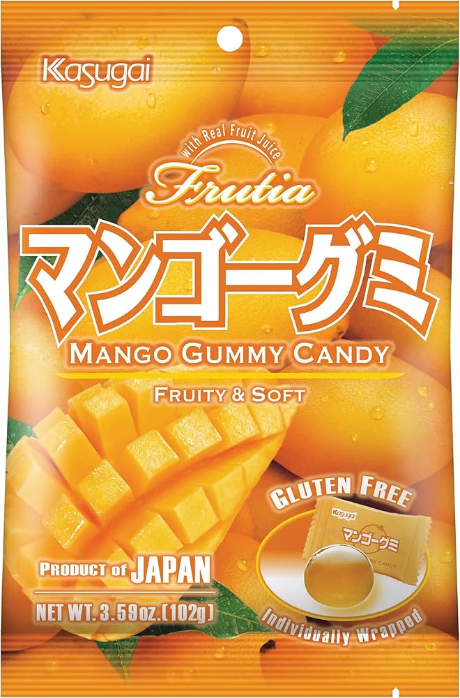 Kasugai Frutia Gummies From Japan