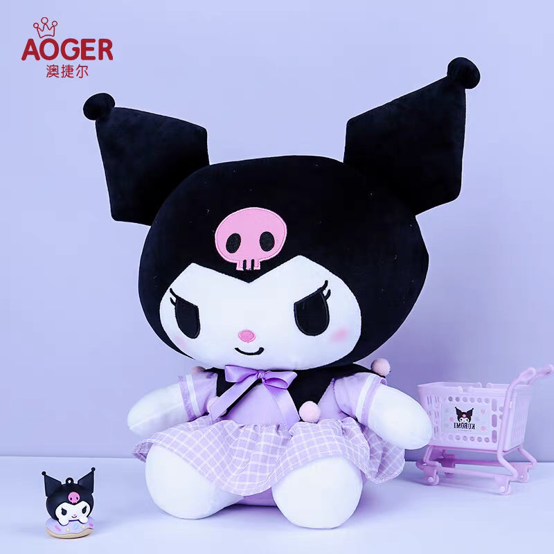 Sanrio Kuromi in Purple Dress Plushie