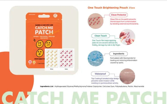 CATCH ME PATCH Soothing Spot Pouch 隐形防水痘痘贴