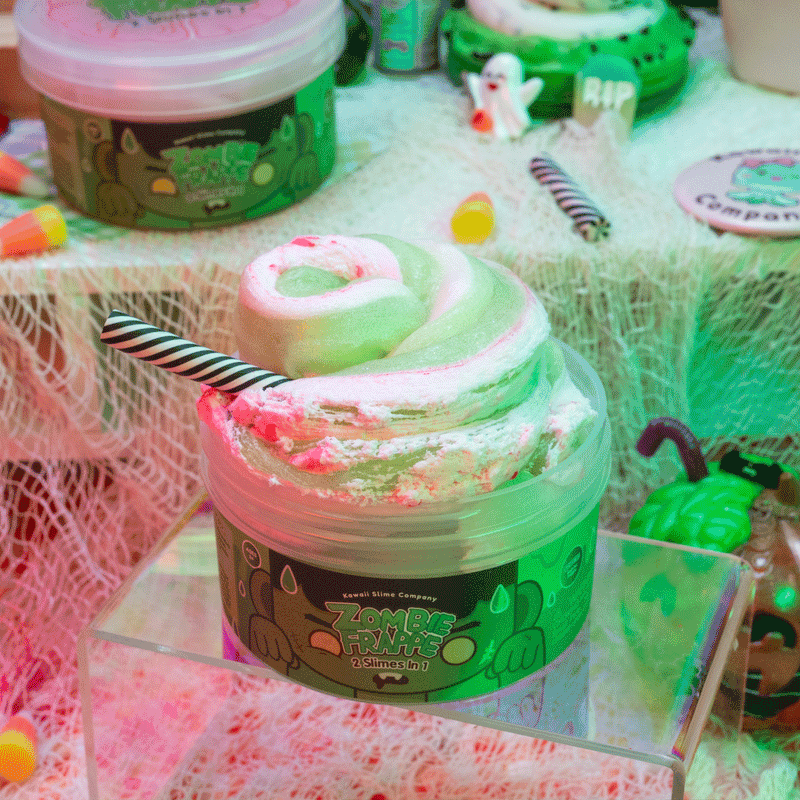 Kawaii Slime Co. Zombie Frappe 2 in 1 Slime