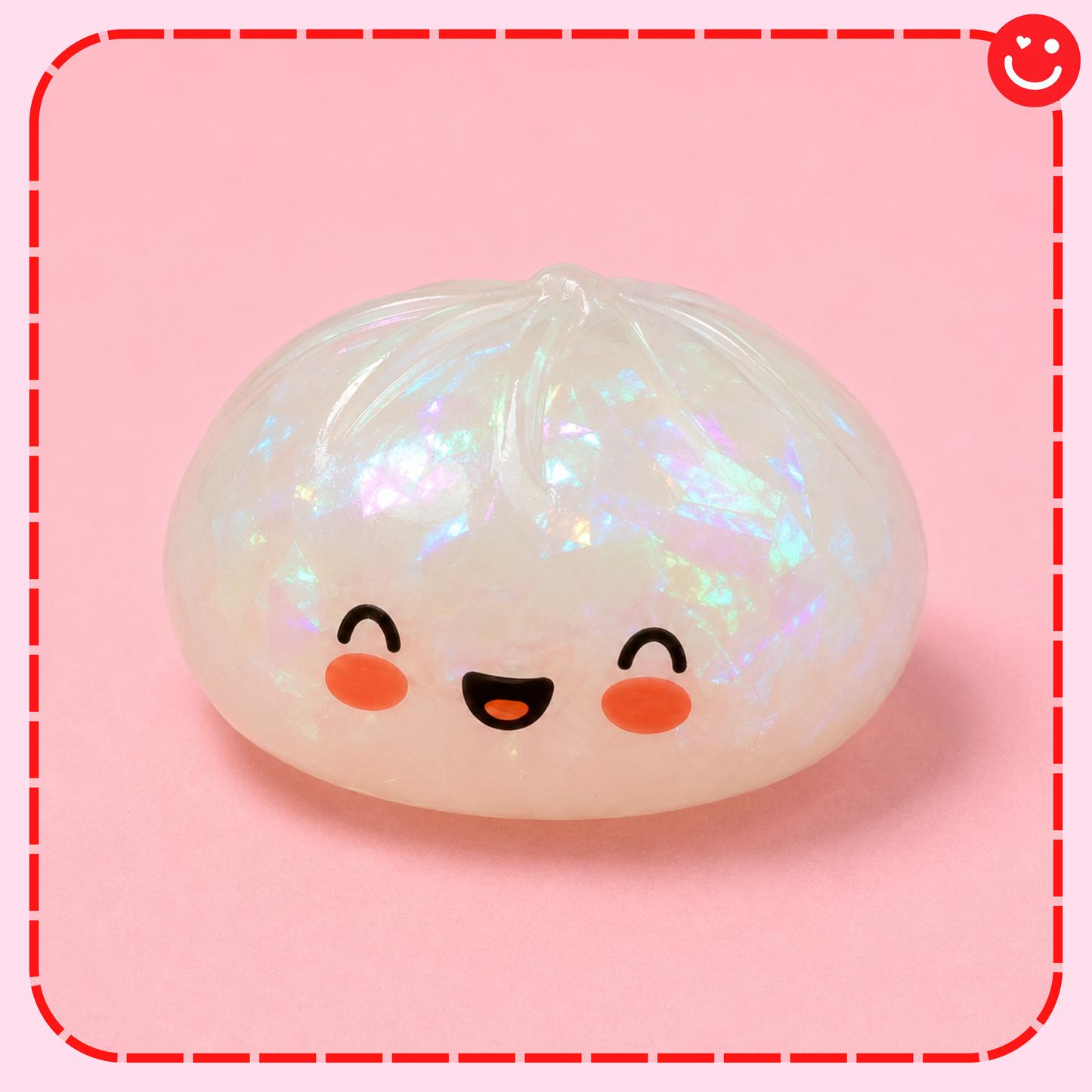 Holographic Pearl Mystery Dumpling Squishy