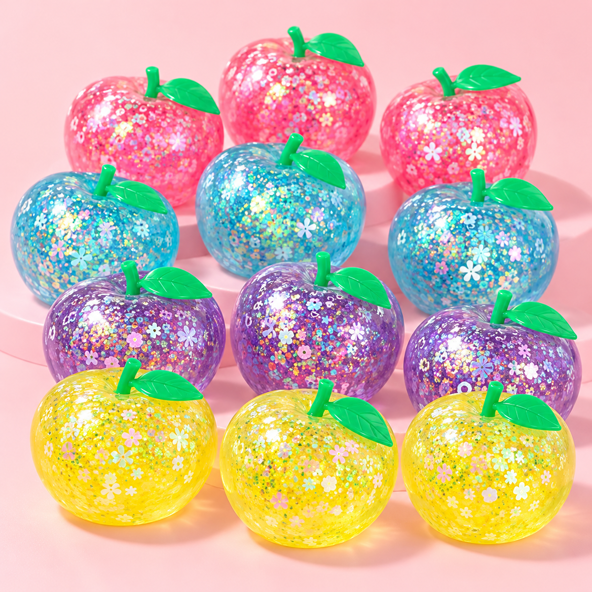 Glitter Apple Squishy