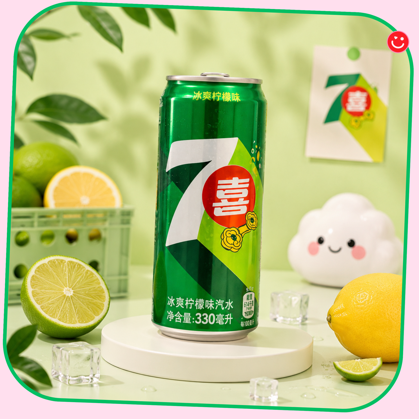 7UP China Lemon-Lime Soda Limited Edition Can