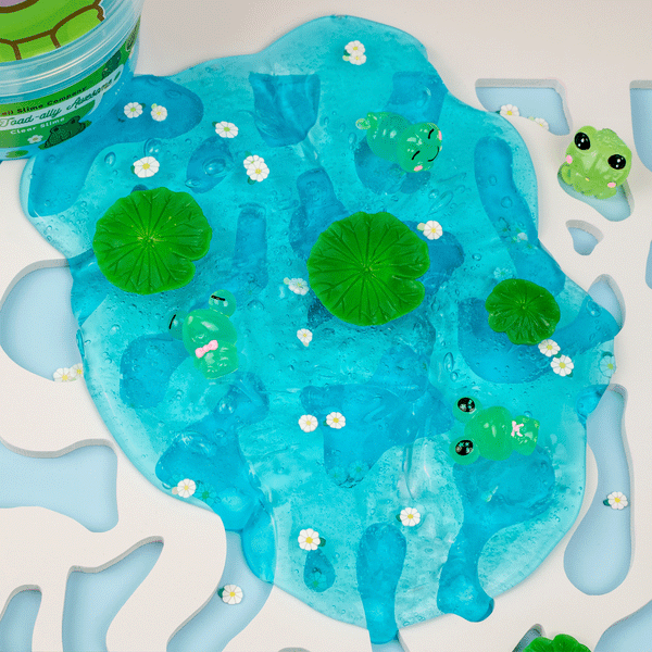 Kawaii Slime Co. You’re Toad-ally Awesome Clear Slime