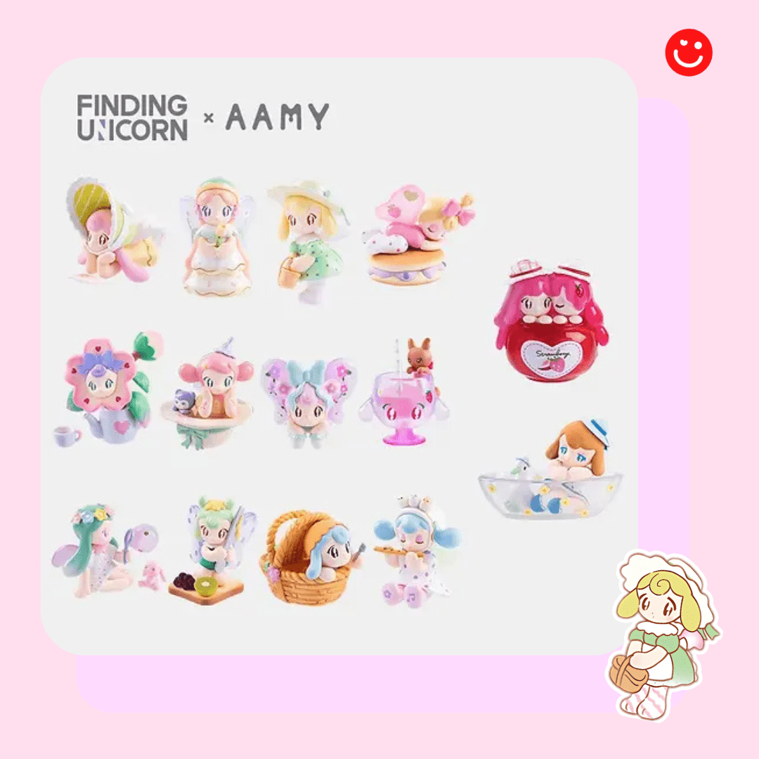 AAMY × FINDING UNICORN Picnic with Butterfly - OVERRATED