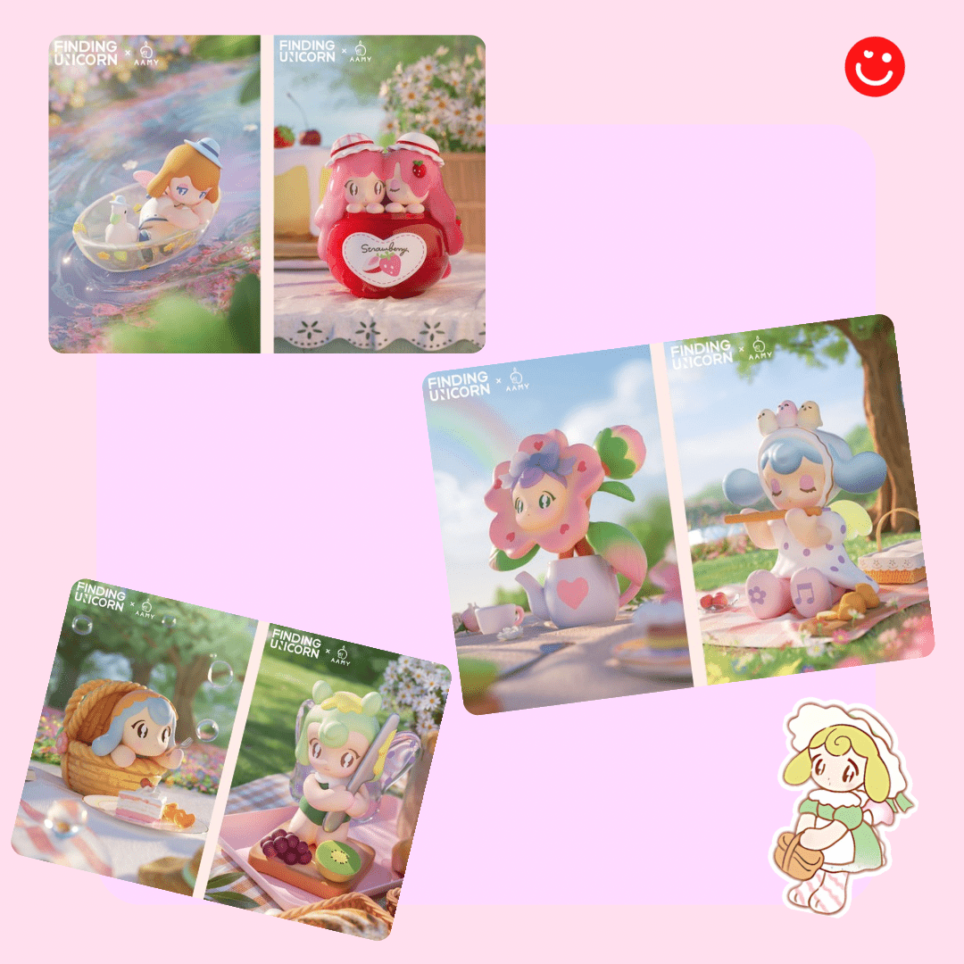 AAMY × FINDING UNICORN Picnic with Butterfly - OVERRATED