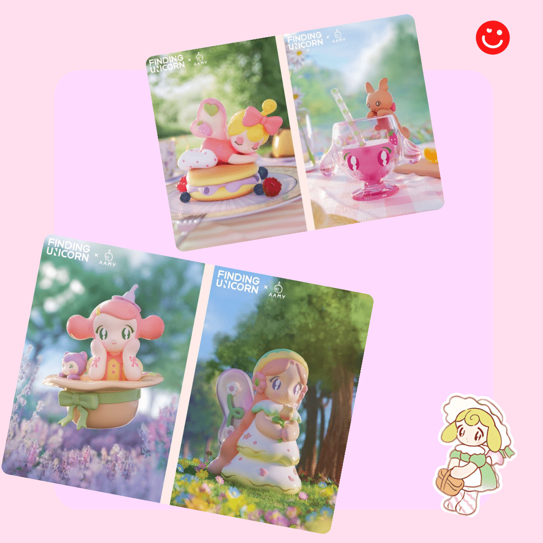AAMY × FINDING UNICORN Picnic with Butterfly - OVERRATED