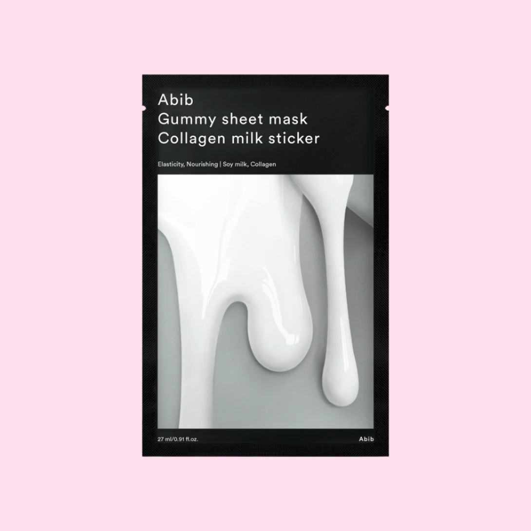 Abib Gummy Sheet Mask Collagen Milk Sticker Sheet Mask - OVERRATED