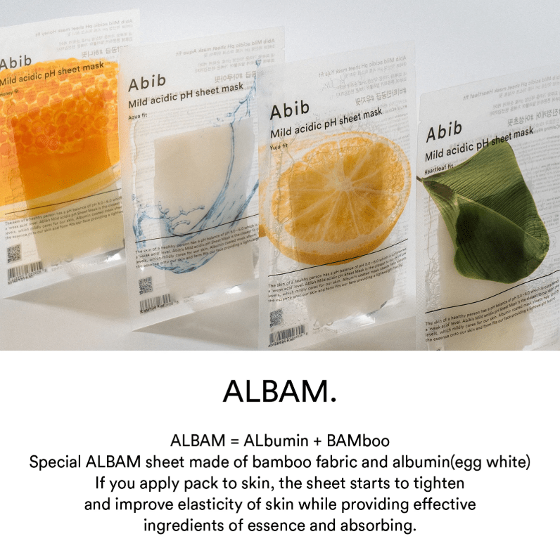 ABIB Mild Acidic pH Sheet Face Mask: Aqua - OVERRATED