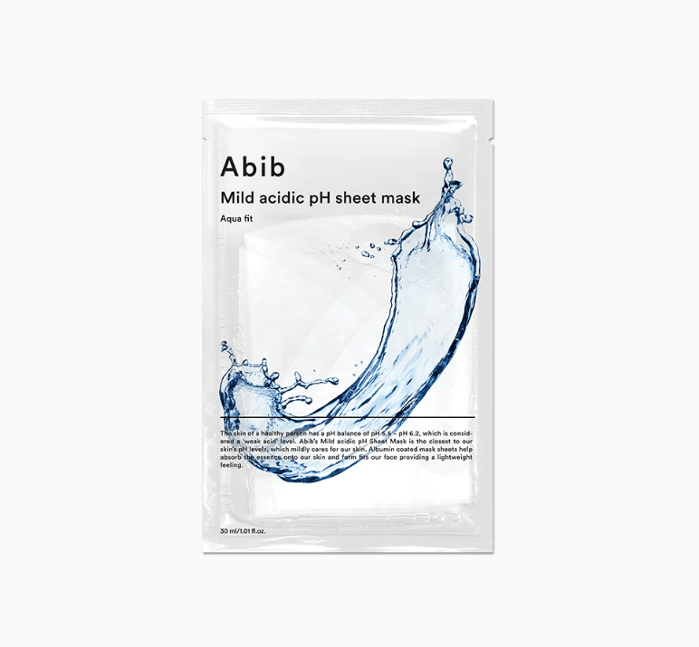 ABIB Mild Acidic pH Sheet Face Mask: Aqua - OVERRATED