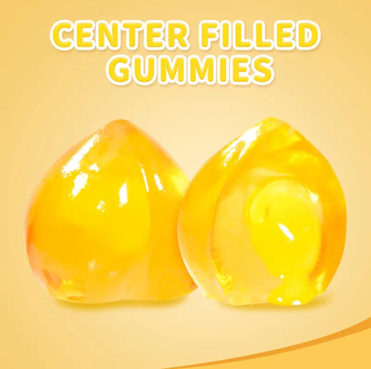 Amos 4D Fruit Gummy Juicy Busrt Peach Flavor Gummies - OVERRATED