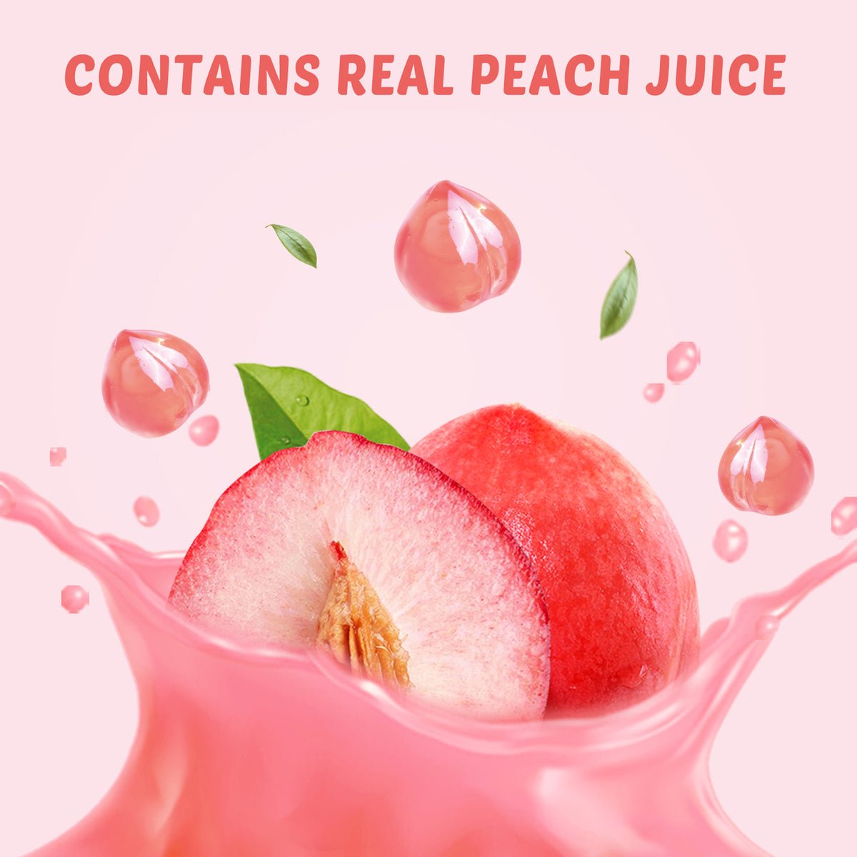 Amos 4D Fruit Gummy - Peach Burst Juice Filled - OVERRATED