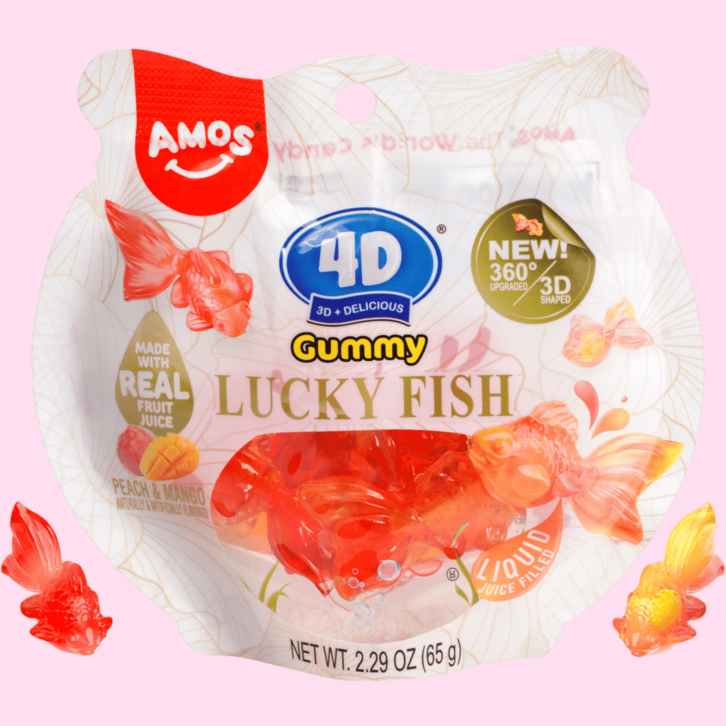 Amos 4D Gummy Lucky Fish - OVERRATED