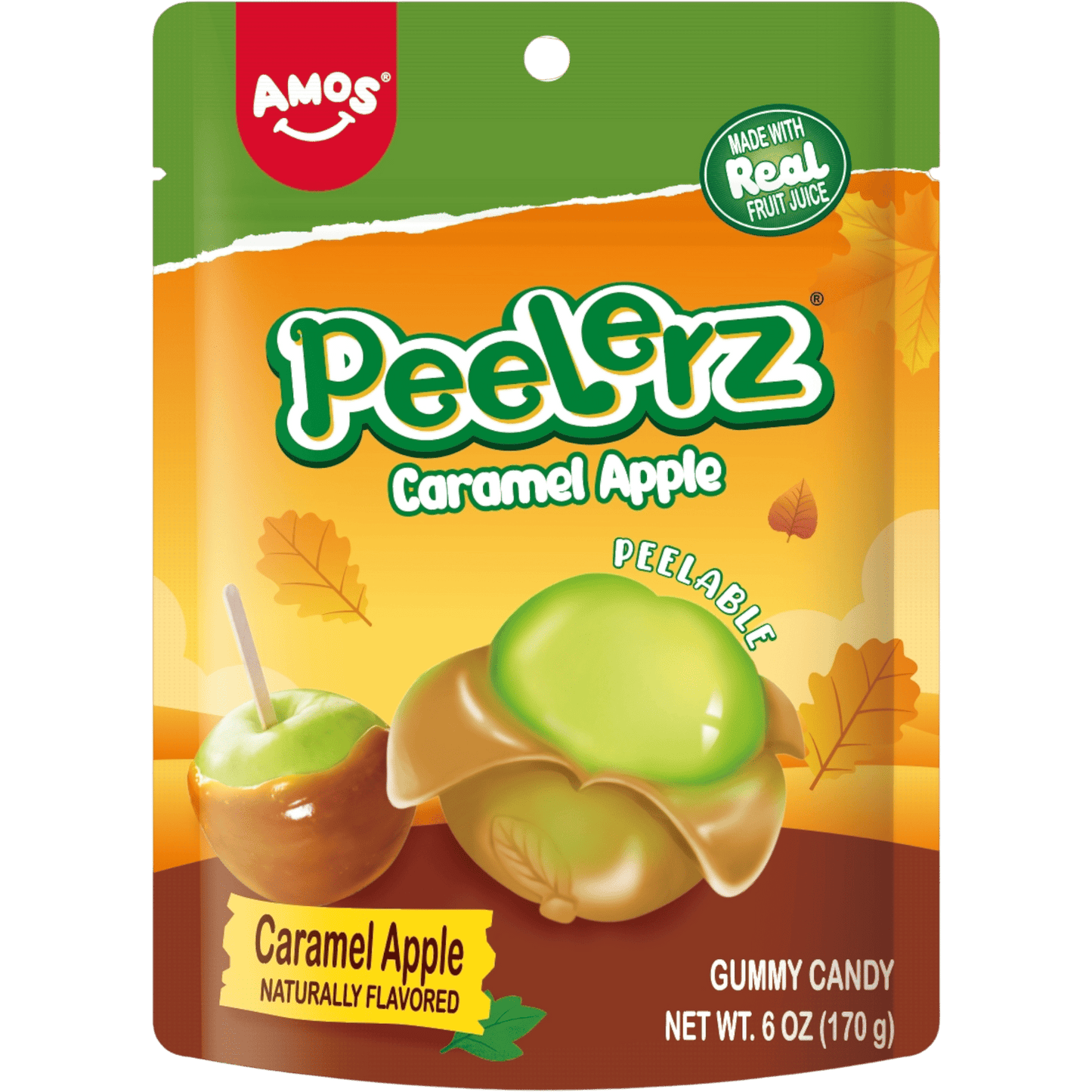 Amos Peelerz Caramel Apple 6 oz - OVERRATED