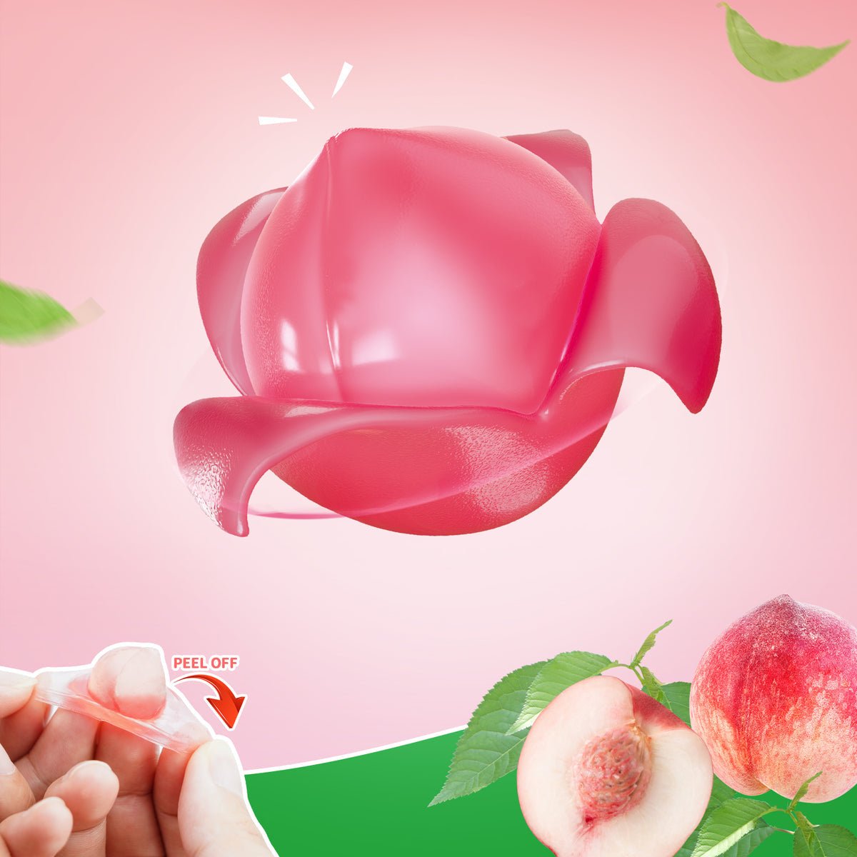 Amos Peelerz - Peelable Peach Gummy - OVERRATED