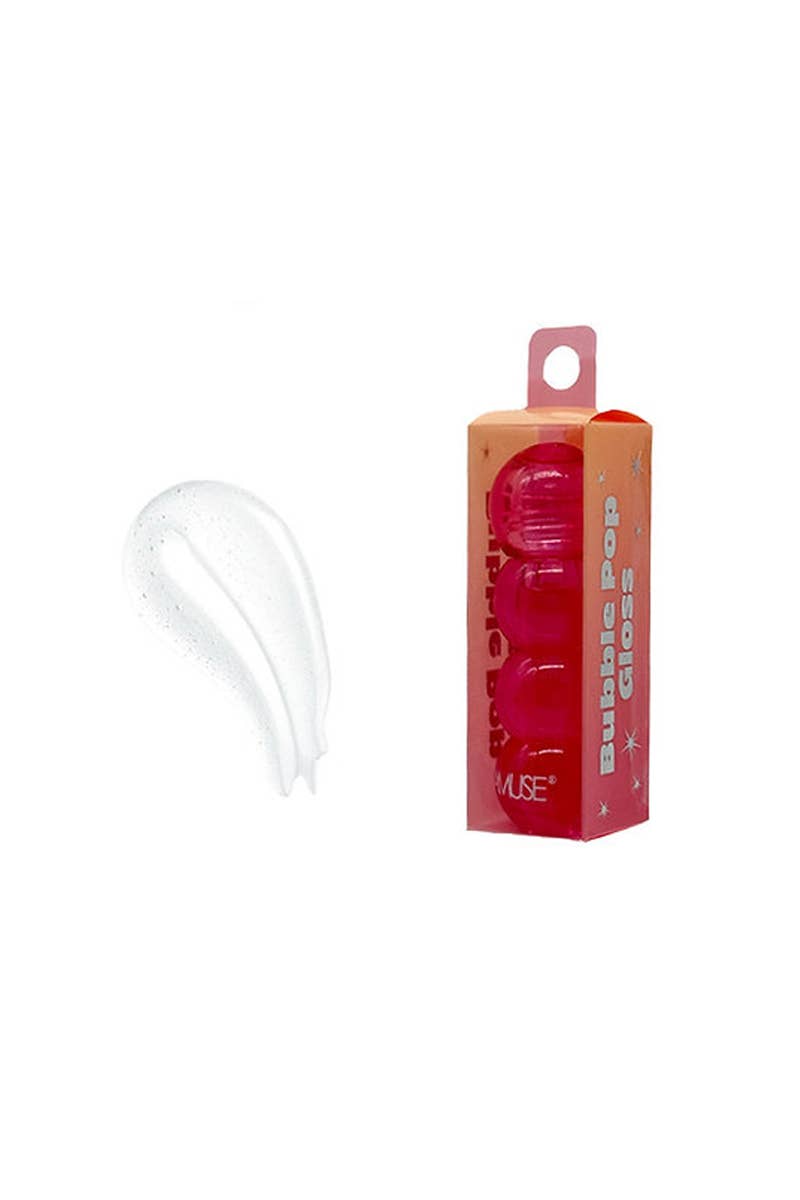 AMUSE LIP2223 Bubble Pop Clear Gloss - 24 pcs - OVERRATED