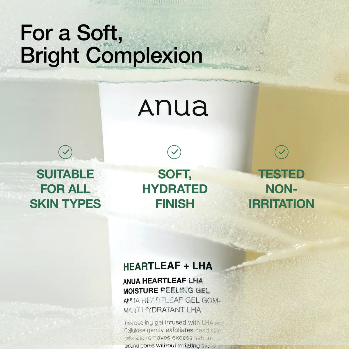 Anua Heartleaf LHA Moisture Peeling Gel - OVERRATED