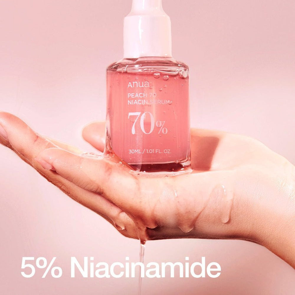 Anua Peach 70% Niacin Serum 30ml - OVERRATED