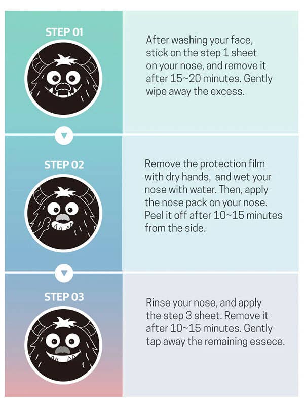 APIEU Goblin Blackhead 3 - Step Nose Sheet - OVERRATED
