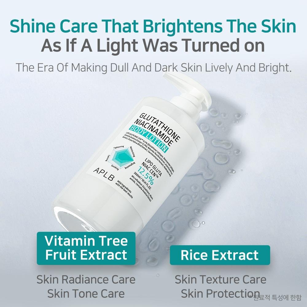 APLB Glutathione Niacinamide Body Lotion - OVERRATED
