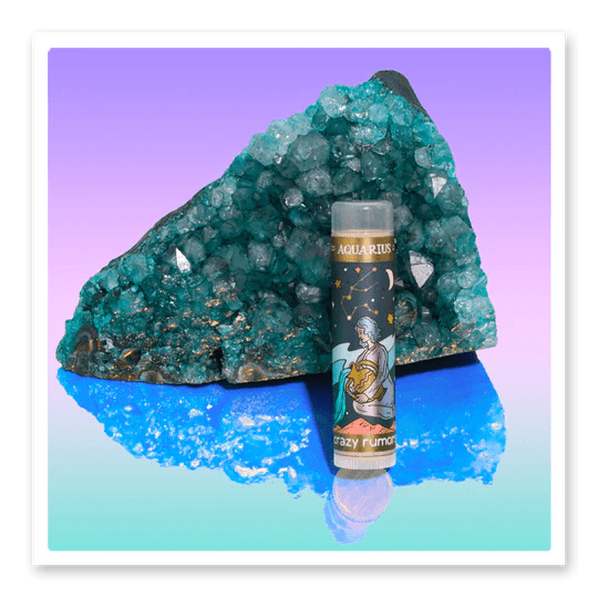 AQUARIUS Zodiac Lip Balm - OVERRATED