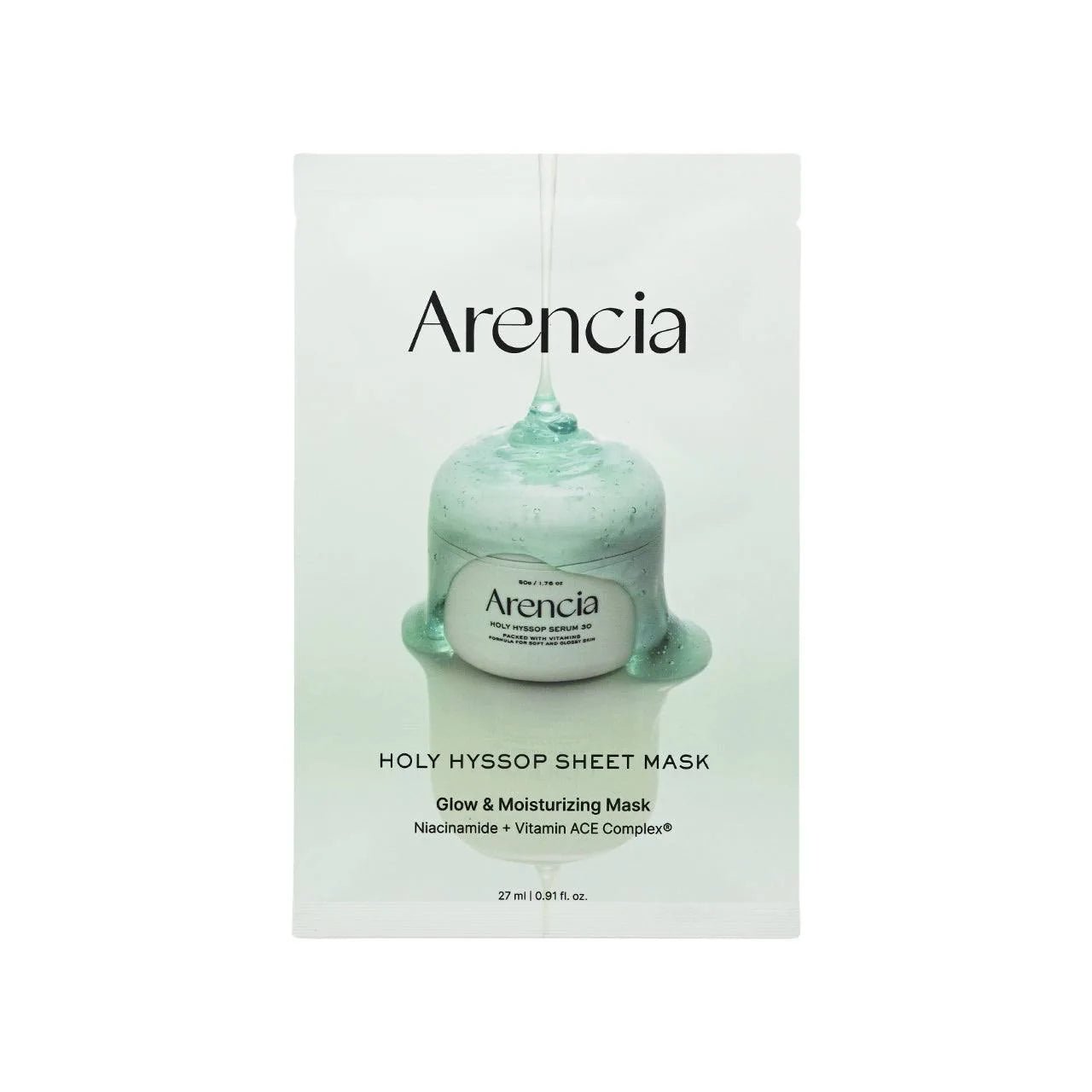 Arencia Holy Hyssop Sheet Mask - OVERRATED