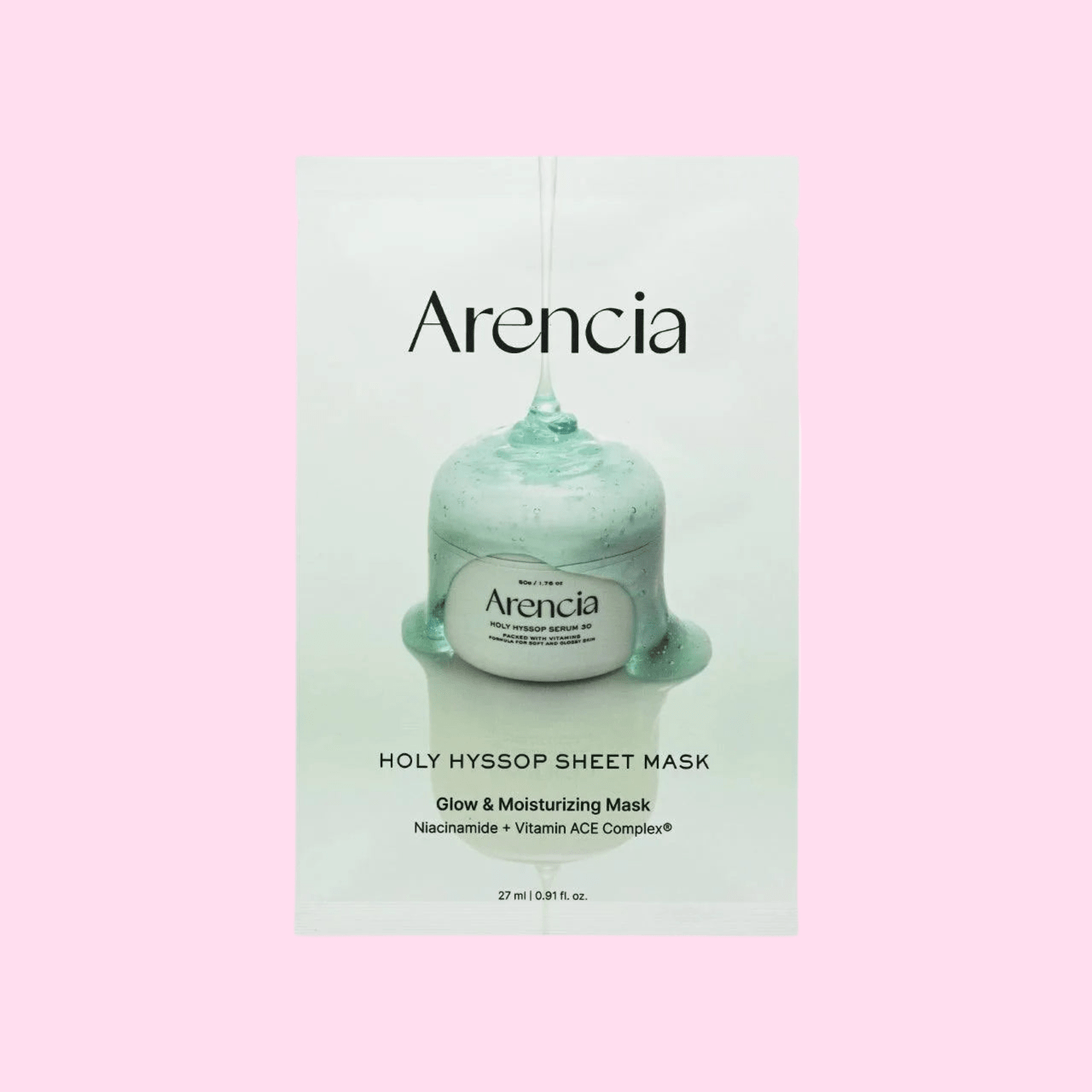 Arencia Holy Hyssop Sheet Mask - OVERRATED
