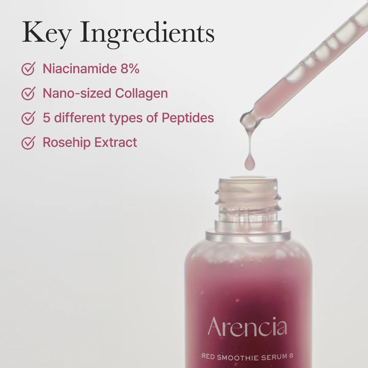 Korean collagen serum Arencia Red full product lineup skincare routine - Overrated Korean Beauty & More