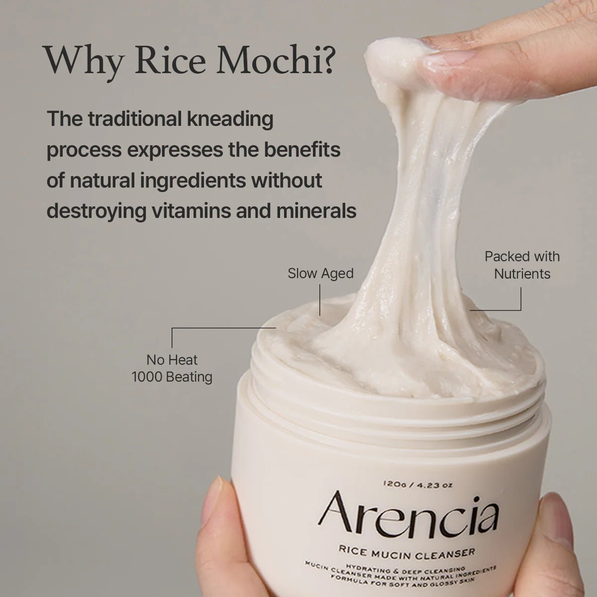 Arencia Rice Mucin Face Cleanser - OVERRATED