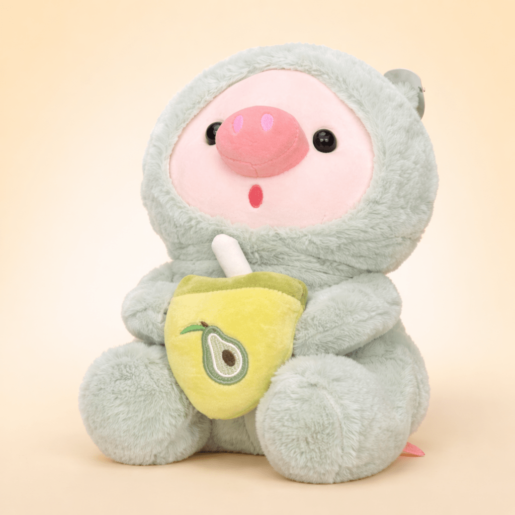 Avocado Costume Pig Plush - OVERRATED