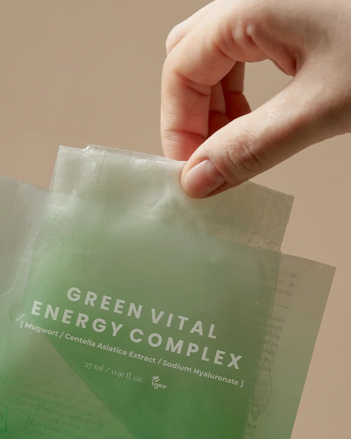 AXIS - Y Mugwort Green Vital Energy Complex Sheet Mask - OVERRATED