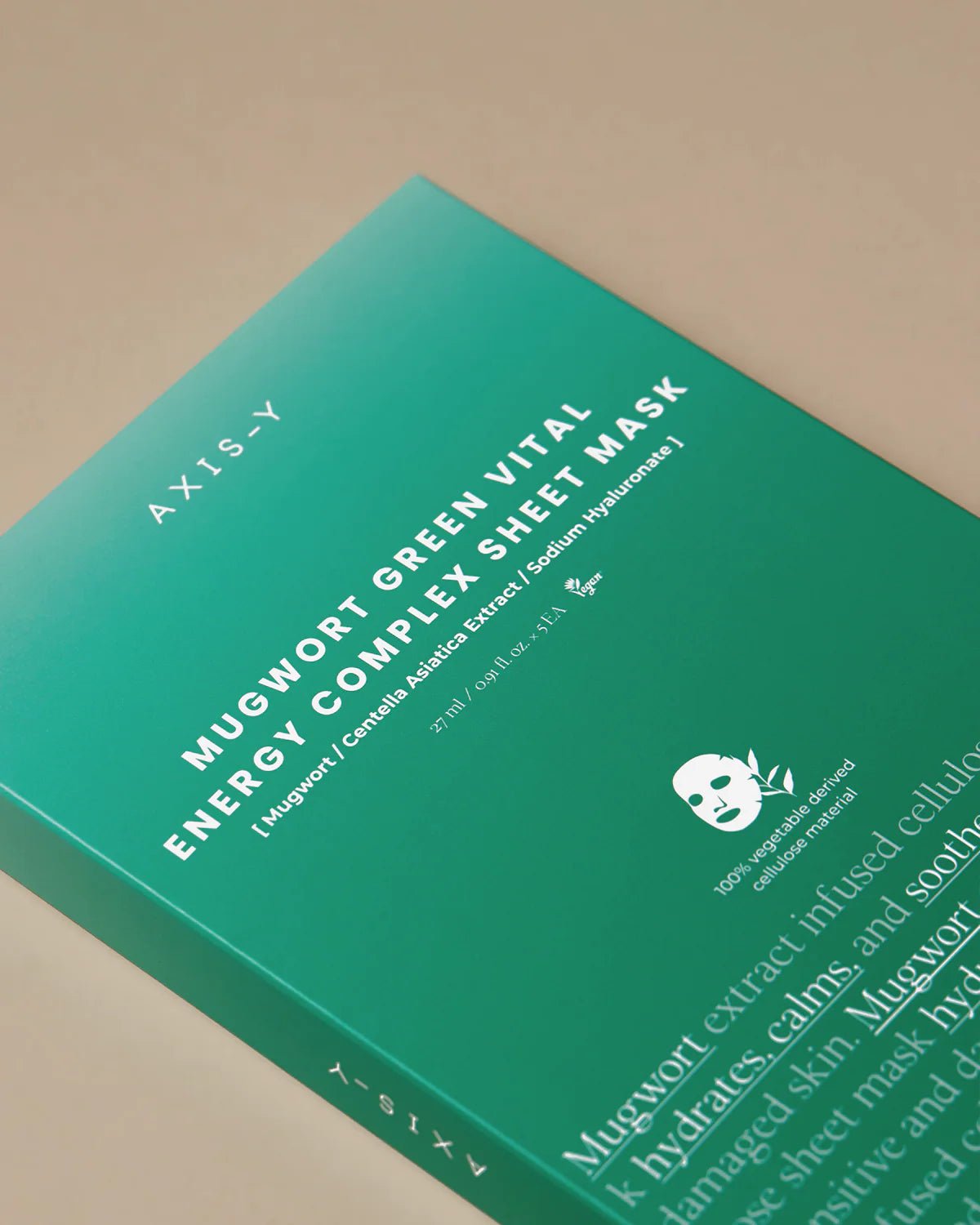AXIS - Y Mugwort Green Vital Energy Complex Sheet Mask - OVERRATED