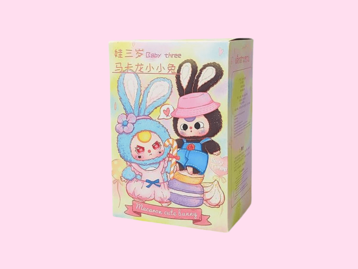 Baby Three Macaron Rabbit Series Plush Blind Box - OVERRATED