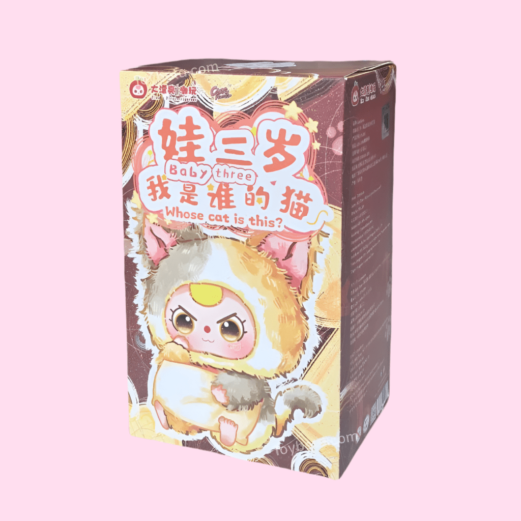 Baby Three Whose Cat Am I Series Plush Single Blind Box - OVERRATED
