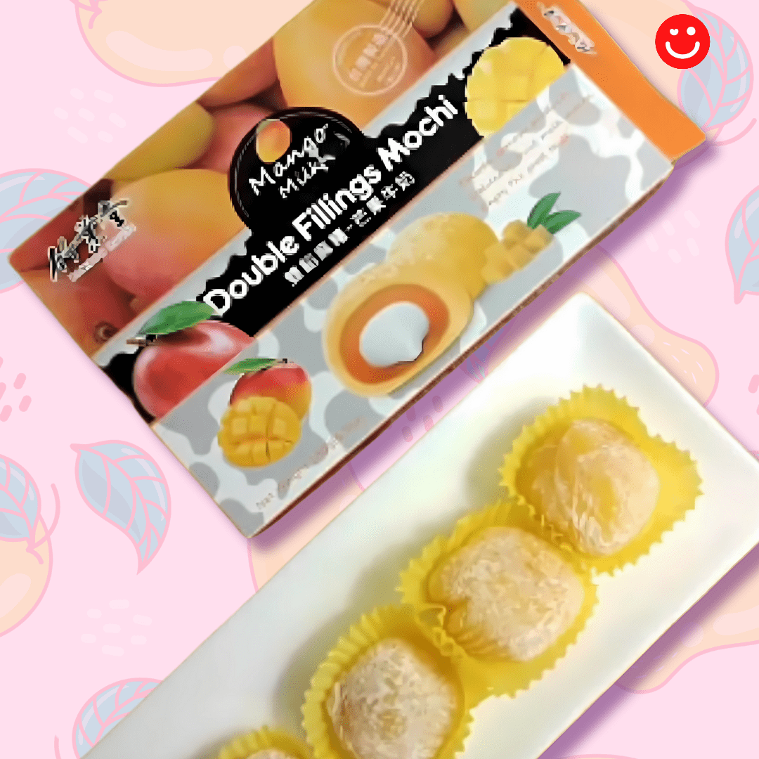 Bamboo House Double Filling Mochi Mango Milk - OVERRATED