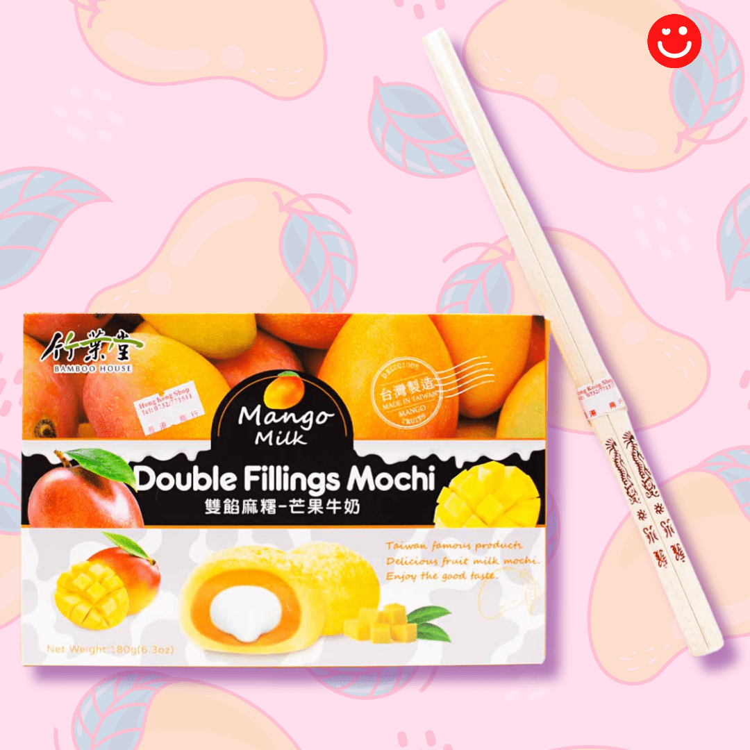Bamboo House Double Filling Mochi Mango Milk - OVERRATED