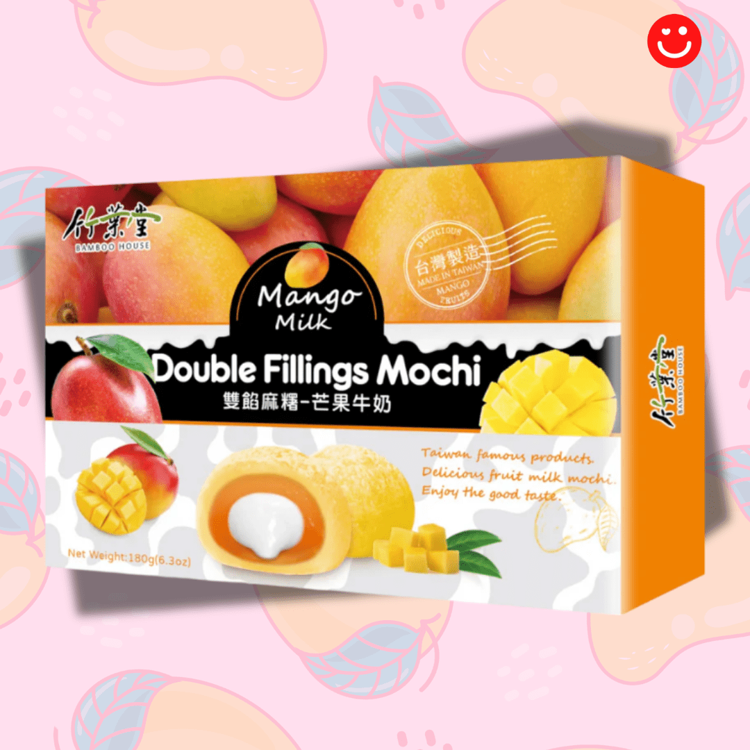 Bamboo House Double Filling Mochi Mango Milk - OVERRATED