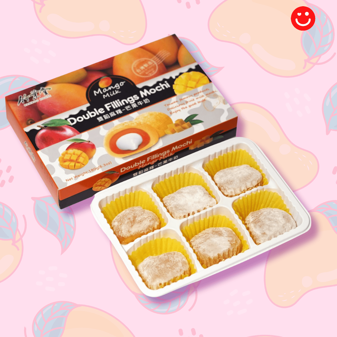 Bamboo House Double Filling Mochi Mango Milk - OVERRATED