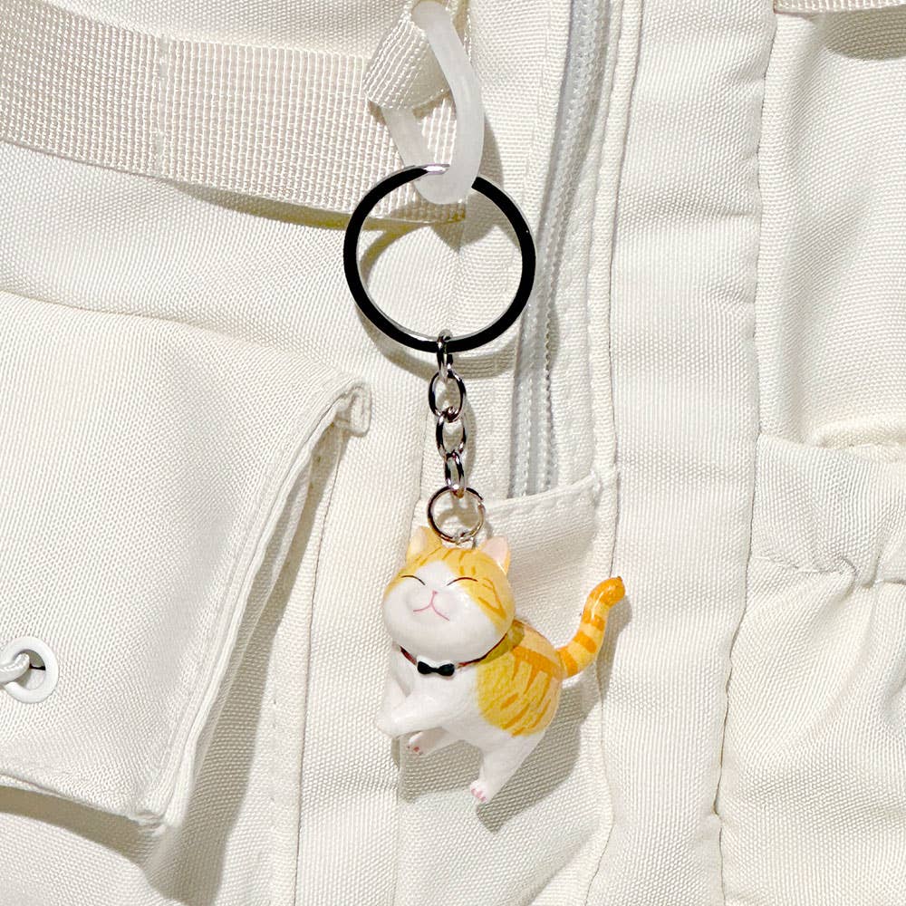 Best Friend Cat Figure Collectable Keyring Random Box - OVERRATED