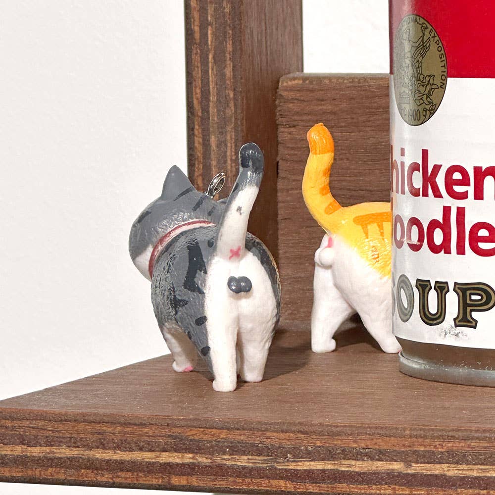 Best Friend Cat Figure Collectable Keyring Random Box - OVERRATED