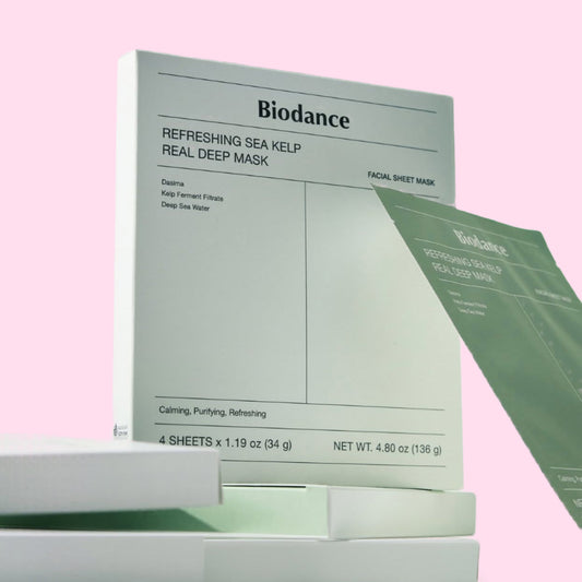 Biodance Refreshing Sea Kelp Real Deep Mask 4Pack - OVERRATED