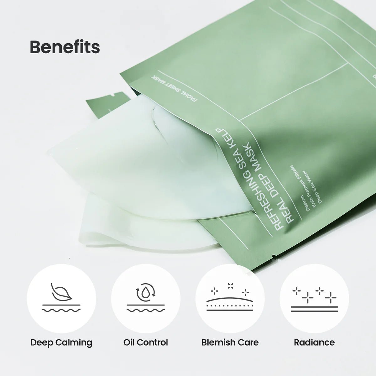 Biodance Refreshing Sea Kelp Real Deep Mask 4Pack - OVERRATED