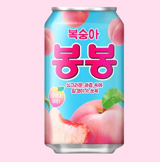 Bongbong Peach (Crushed Peach Juice) 350ml - OVERRATED