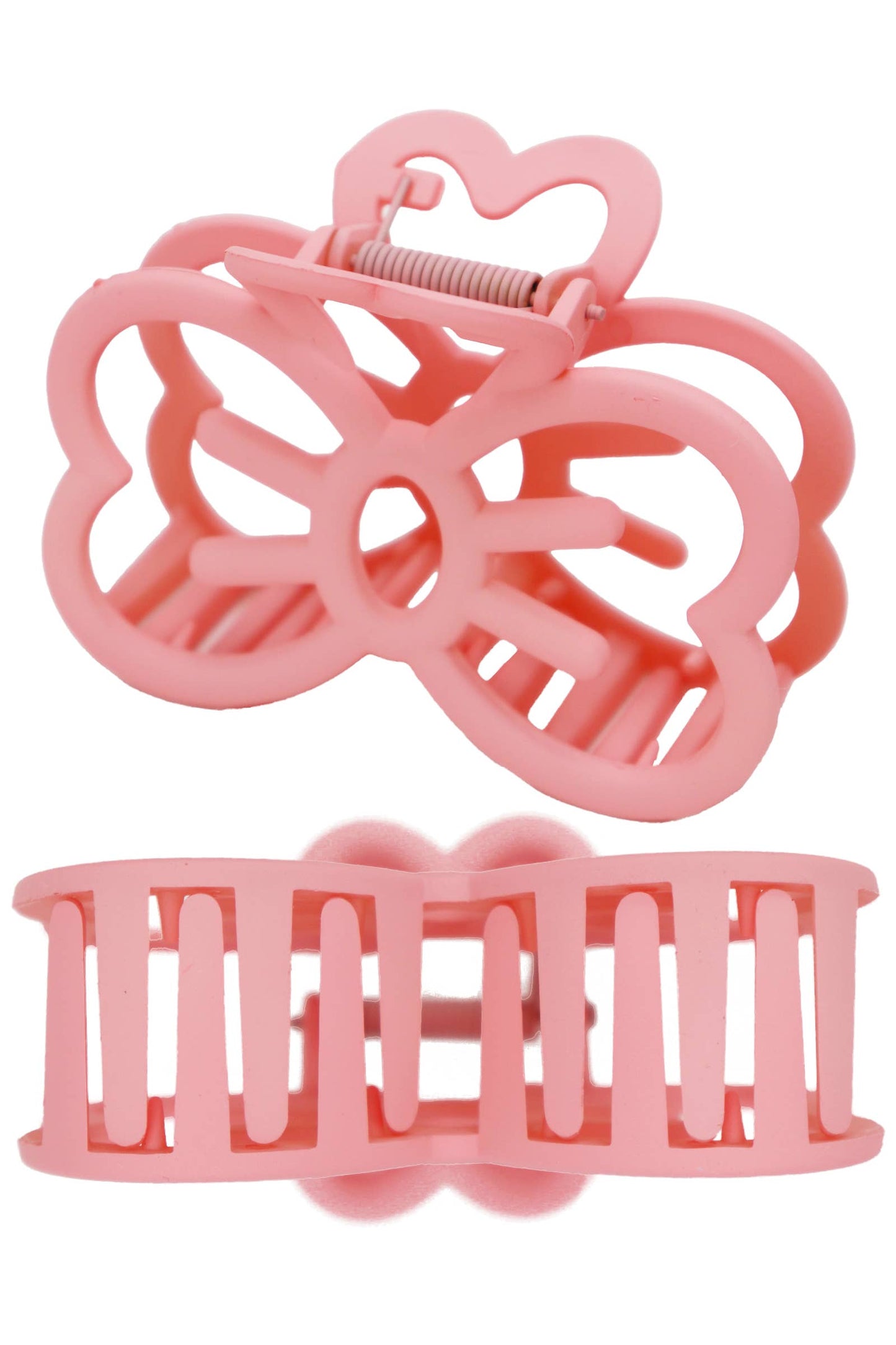 Bow Ribbon Matte Pastel Y2K Fashion Hair Claw - OVERRATED
