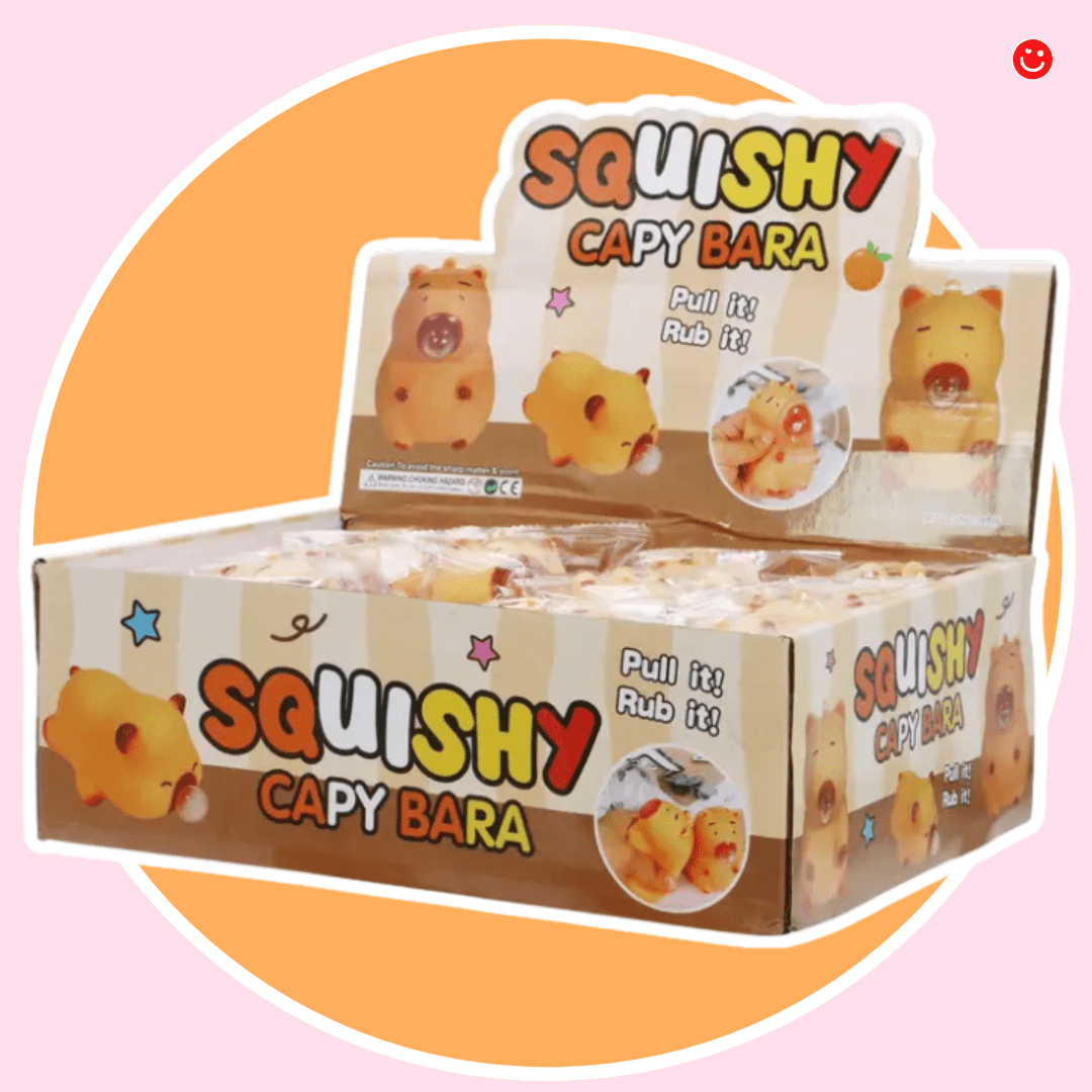 Bubble Belly Capybara Squishy Sensory Toy - OVERRATED