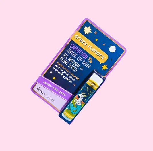 CAPRICORN Zodiac Lip Balm ♑️ - OVERRATED