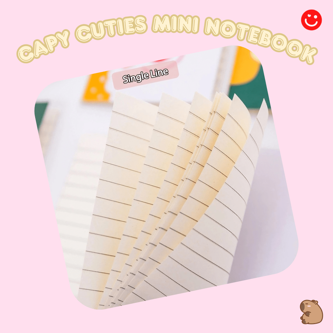 Capy Cuties Mini Capybara Notebook - OVERRATED