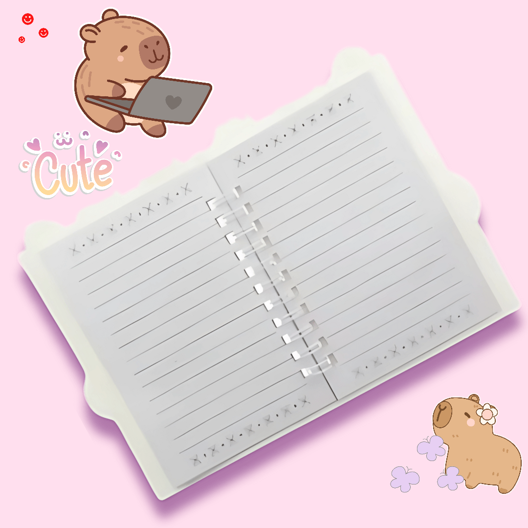 Capybara 50 - Page Notebook with Pen Set - OVERRATED