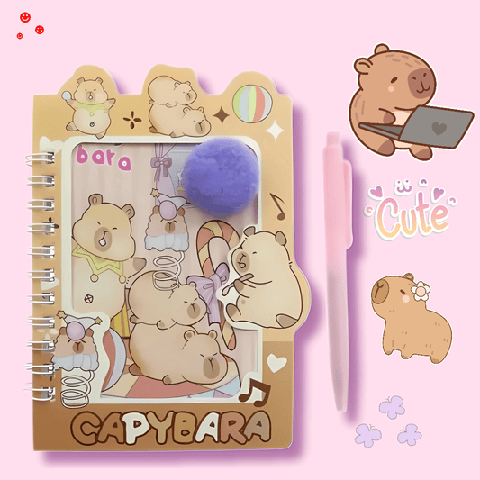 Capybara 50 - Page Notebook with Pen Set - OVERRATED